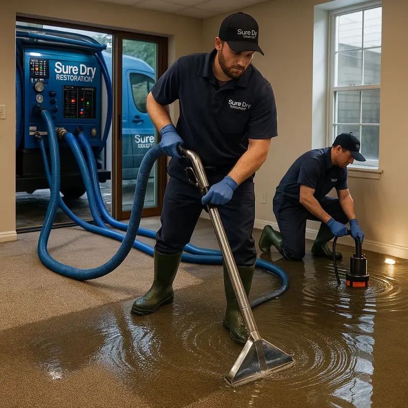 Water Extraction and Removal process in Beverly Hills, TX